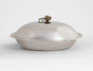 Nouvelle cocotte en acier inoxydable avec couvercle artistique en forme de fruit, design rond, style classique, finition polie durable, prix de gros - Product Image 6