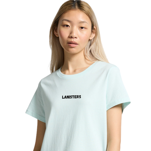 <b>Womens</b> O Neck Short Sleeve T Shirt Regular Fit Small Chest Print Clean <b>Back</b> Casual Wholesale Custom OEM Cotton Jersey Tee Shirts - Product Image 3