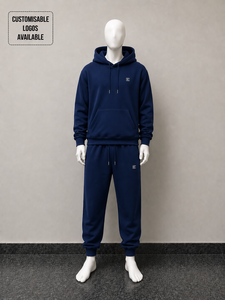 Conjunto de Felpa Gruesa Personalizada de 300-500GSM para Hombre: Sudadera con Capucha y Pantalones de Chándal Oversize Estilo Urbano, Traje de Felpa de 2 Piezas - Product Image 3