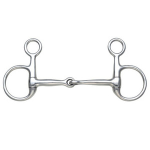 Best Reusable Horse Cheek Mouth Snaffle Bit All Kinds Sizes Jacks Baucher English Single Joint Top Stainless Steel - Product Image 4