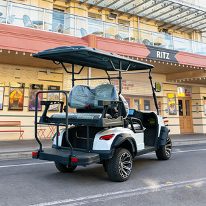 รถกอล์ฟขายส่งจากโรงงาน 4 ที่นั่ง รถกอล์ฟคลับคาร์ ใช้ได้บนถนน รถกอล์ฟไฟฟ้า พร้อมคอนโทรลเลอร์ Curtis และมอเตอร์ KDS - Product Image 2