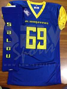 Maillot de football américain léger conçu pour la respirabilité, le confort et une tenue durable, idéal pour les séances d'entraînement - Product Image 3