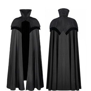 Capa Unisex Medieval Renacentista Retro con Capucha, Abrigo de Caballero o Grim Reaper, Chaquetas y Abrigos para Halloween, Disfraces de Cosplay para Adultos de Películas y TV - Product Image 6