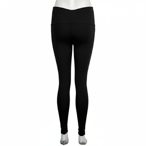 Leggings de sport taille mi-haute de haute qualité – Respirants, séchage rapide, couleurs et tailles personnalisables, taille élastique, pour le yoga - Product Image 2