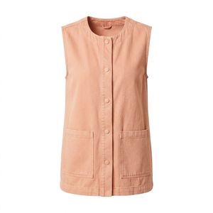 Chaleco vaquero personalizado para mujer, estilo streetwear ajustado, vaquero elástico, proveedor mayorista OEM para marcas estadounidenses - Product Image 4