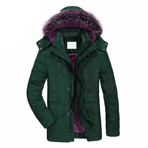 Nouvelles Vestes d'Hiver 2025 pour Hommes – Manteaux et Parkas Décontractés Épais avec Capuche en Polaire – Vêtements Masculins - Product Image 3