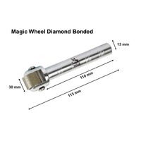 Rouleau de polissage mat moyen pour bijoux, effet brillant pour bracelets et bagues, outils de fond pour bijoux, matériau Ms Ss EAGLION