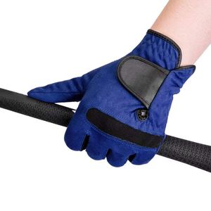 Gants de golf pour homme de haute qualité, nouvelle version en cuir Cabretta premium, or/jaune, entièrement en cuir, gants de golf sportifs premium - Product Image 5