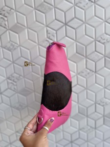 2026 New Universal High Quality Designer Cowhide Leather Pink <b>Colour</b> Western Style Gun Holster Case For Daily Use - Product Image 2