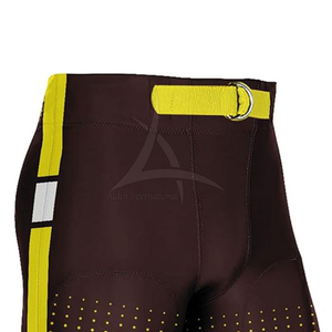 Pantalons de football américain de haute qualité, logo d'équipe personnalisé, pantalons de football avec rembourrage, équipement sportif pour le jour du match - Product Image 5