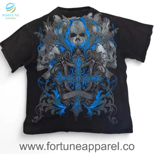 T-shirt Homme Personnalisé OEM de Haute Qualité, Col Rond, Manches Longues, 100% Coton 210 g/m², Style Décontracté, Vente en Gros, Fabrication sur Mesure - Product Image 3