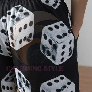 Summer Basketball Beach Board <b>Elastic</b> Waist Shorts Custom Street wear Designer Gym Mesh Sweat Running Men's Mesh Shorts - Product Image 6