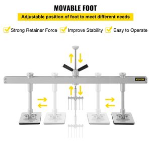 Kit de Equipo de Reparación de Carrocería de 33 Pulgadas/850 mm, Barra de Extracción de Abolladuras, Apta para Extracción de Abolladuras de Aluminio y Acero - Product Image 4