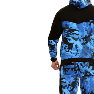 Conjunto Deportivo Informal de Dos Piezas para Hombre, Corte Ajustado, Estilo Urbano, Logotipo Personalizado por Sublimación, Color Sólido, OEM, Precio Bajo - Product Image 5