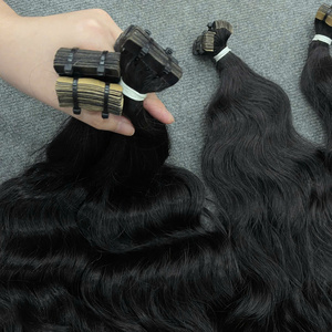Extensiones de Cabello Humano Vietnamita 100% Naturales, Color Natural, Textura Sedosa, Ajuste Invisible y Sin Costuras, Sin Caída, Sin Enredos - Product Image 2