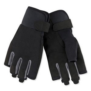 High Quality Custom Short Finger <b>Gloves</b> UV Protection Breathable Non-Slip Design Sailing <b>Kayaking</b> Fishing Cycling Lightweight - Product Image 2