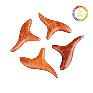 Almohadilla de masaje de madera para sets de regalo profesionales y paquetes de bienestar, alta calidad, artesanía fina, venta al por mayor. - Product Image 1