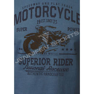 T-shirts personnalisés pour hommes, logo personnalisé, jersey léger 100% coton 240g, manches courtes, respirant, séchage rapide, vente en gros - Product Image 2