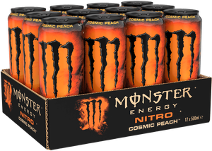 Bebida Energética Monster Nitro Cosmic Peach en Lata de 500ml, Bebida Energética con Gas, Venta al por Mayor, Suministro a Granel, Importación Original - Product Image 6