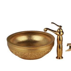 Lavabo de salle de bain ovale en laiton martelé de designer, bord festonné, de luxe, à poser sur comptoir, en métal de qualité supérieure - Product Image 3