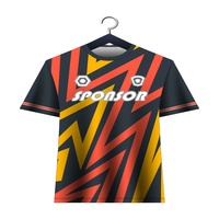 Maillots de football personnalisés de haute qualité, légers, respirants et imprimés pour adultes unisexes, saison 24/25, vêtements de football 100%
