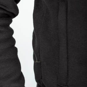 Sweat à capuche pour homme, coupe oversize, en molleton de coton ultra-épais, zippé à moitié, coupe-vent, écologique, vert, tailles 2XL-5XL - Product Image 5