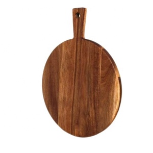 Planche à découper rectangulaire en bois d'acacia massif Artizon Studio, surface brillante effet marbre, 1,5 cm d'épaisseur, compatible lave-vaisselle, vente en gros - Product Image 2