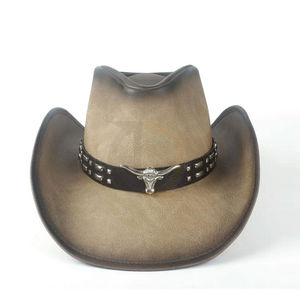 Sombreros de Vaquero de Primera Calidad en Poliéster/Algodón para Mujer, Talla Ajustable, Colores y Logotipo Personalizables, Uso Casual en Invierno y Todas las Estaciones - Product Image 1