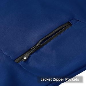 Conjunto Deportivo para Hombre, Gris Granate, Ecológico, Talla Grande, Corte Holgado, Sudadera con Cierre Completo y Pantalones, Transpirable y Ligero - Product Image 4