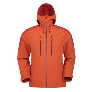 Mens Outdoor Softshell <b>Jacket</b> <b>Waterproof</b> Windproof Breathable Hiking Trekking Winter <b>Jacket</b> with Zipper Pockets OEM - Product Image 2