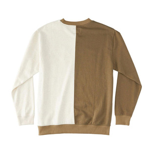 Daizen Star Men's Color Block Crew Neck Pullover Sweatshirt 100% Cotton Regular Fit Autumn Casual Front Logo Breathable 380g - Product Image 2