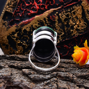 Australian Triplet <b>Opal</b> <b>Ring</b> 925 Sterling Silver <b>Ring</b> Handmade Jewelry Prong Setting <b>Ring</b> Gift for Her - Product Image 6