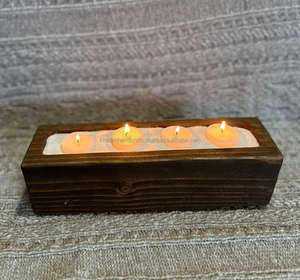 Antique Brass T-Light Holder with Carving for Traditional Home Decor, Spiritual Use, <b>Temples</b>, Weddings, and Festivities - Product Image 2