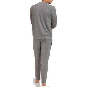 Conjunto Deportivo Personalizado para Hombre con Cuello Redondo, Color Gris, Felpa de Algodón, Invierno, Liso, 300gsm, Disponible a Precio Más Económico - Product Image 3