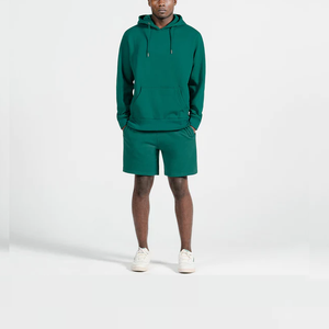 Sudadera con Capucha de Lujo y Alta Calidad, Sudadera Personalizada Extra Grande, Sudadera Corta de Felpa Francesa 100% Algodón para Hombre - Product Image 6