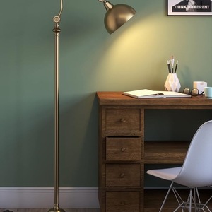Modern Minimalist Bedroom Floor Lamp Design Lamp LED 10 Iron Led Nordic Modern White for Living Room 15 - 30 7.5 - Product Image 5