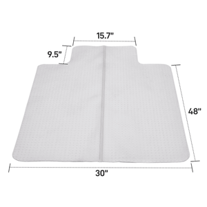 Tappetino in PVC Opaco Testurizzato Spessore 2,2mm 90x120 cm 36x48 Pollici Doppia Piega con Design in Rilievo Pavimentazione in Plastica - Product Image 4