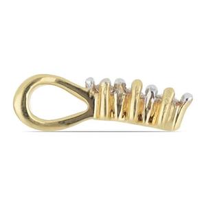 จี้เพชรทรงกลมเพาะเลี้ยงในห้องปฏิบัติการ ได้รับการรับรองจาก IGI และ GIA ประดับดอกไม้ ทองคำแท้ 14k งานจิวเวลรี่ชั้นดี ของขวัญที่สมบูรณ์แบบสำหรับเธอ - Product Image 2