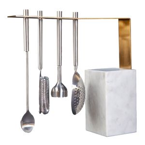 <b>Bar</b> tools <b>drink</b> preparation set doxology kit cocktail station luxury marble decor cocktail making tools professional <b>bar</b> ware - Product Image 5