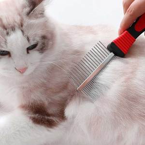 Peine para Mascotas de Uso Rudo, Diseñado para Pelajes Densos, Peines de Plástico Personalizados para el Cuidado de Mascotas - Product Image 4