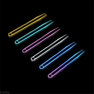 เครื่องมือ EDC อเนกประสงค์, แหนบโลหะผสมไทเทเนียม TC4 สำหรับซ่อมโทรศัพท์, แคมป์ปิ้ง, กิจกรรมกลางแจ้ง, ใช้งานระดับมืออาชีพ ทำจากไทเทเนียม - Product Image 5
