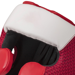 High Quality Custom Leather & PU Boxing Head Guard-Breathable Lightweight Durable Face Protector for Boxing Training - Product Image 4