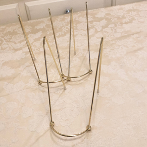 Support en laiton pour assiettes, taille personnalisée, prix abordable, fait main, idéal pour la table à manger, décoratif - Product Image 1