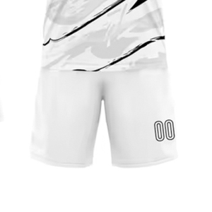เสื้อฟุตบอลแบบกำหนดเอง OEM น้ำหนักเบา ระบายอากาศได้ดี ตัดเย็บด้วยระบบอัตโนมัติ ชุดฟุตบอลแบบซับลิเมชั่น - Product Image 1