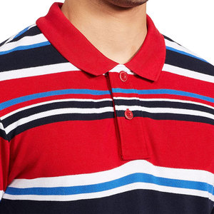 เสื้อโปโลผู้ชายแบบใหม่สั่งทำได้ ขายส่ง เสื้อโปโลผู้ชายสำหรับใส่ลำลองและกิจกรรมกลางแจ้ง ผลิตจากผ้าฝ้าย 100% ราคาไม่แพง - Product Image 4