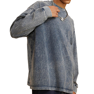 Sudadera con Efecto Ácido, Fabricante de Ropa Urbana Personalizada al por Mayor, con Estampado y Bordado Personalizados - Product Image 4
