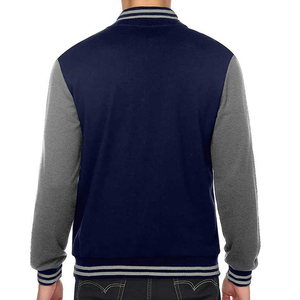 Best Quality Custom Design Varsity <b>Man</b> Jackets Canvas Fabric with Stand Collar Letter Custom Made Varsity Jacket for <b>man</b> - Product Image 3