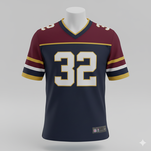 Camiseta de Fútbol Americano Sublimada Personalizada con Mangas Cortas, Unisex, Tallas Grandes, Ropa de Equipo - Product Image 2