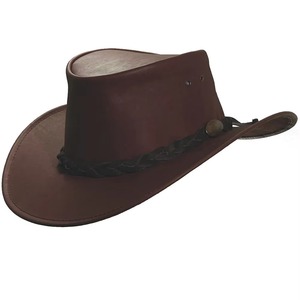 Sombrero de Vaquero Unisex de Cuero de Alta Calidad, Personalizable, para Adultos, para Montar a Caballo al Aire Libre, Uso en las Cuatro Estaciones, Industria Proventure - Product Image 1