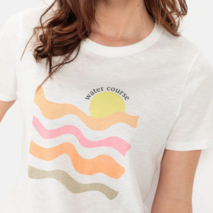 Camiseta Blanca de Cuello Redondo para Mujer, Corte Regular, Manga Corta, Informal, para Todas las Temporadas, 100% Algodón, Felpa, Ecológica, de Secado Rápido - Product Image 6